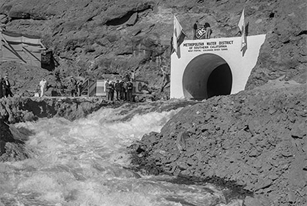 First water through Colorado River tunnel