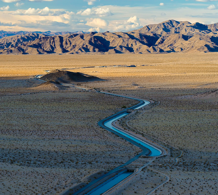 Photo of the Colorado River Aqueduct
